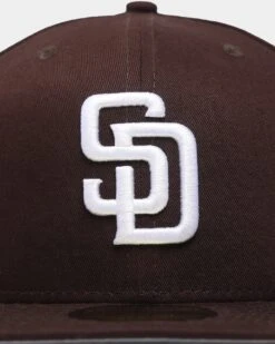 New Era San Diego Padres 40 Years 'Team Colour World Series' 59FIFTY Fitted Brown -Sportswear Women Store 196175116186 default 0050