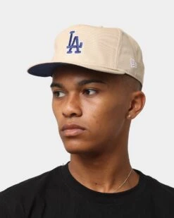 New Era Los Angeles Dodgers 'Tumbleweed World Series' Old Golfer Snapback Tumbleweed -Sportswear Women Store 196175314223 mens 0100