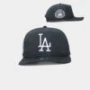 New Era Los Angeles Dodgers 1963 'Black & White World Series' Prolight Old Golfer Snapback Black/White -Sportswear Women Store 196175562921 default 0010
