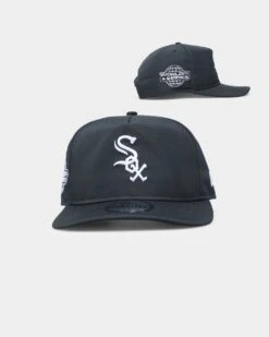 New Era Chicago White Sox 2005 'Black & White World Series' Prolight Old Golfer Snapback Black/White