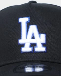 New Era Los Angeles Dodgers 'Black Royal' 9FORTY A-Frame Snapback Black/Royal/White 15 New Era Los Angeles Dodgers 'Black Royal' 9FORTY A-Frame Snapback Black/Royal/White -Sportswear Women Store 196175767210 default 0050