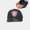 New Era Las Vegas Raiders 9FORTY A-Frame Snapback Navy/Rust -Sportswear Women Store 196175767227 default 0010