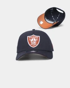 New Era Las Vegas Raiders 9FORTY A-Frame Snapback Navy/Rust