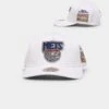 Mitchell & Ness Brooklyn Nets 'Hardwood Classics Patch' Classic Red Snapback Cream -Sportswear Women Store 196294228937 default 0010