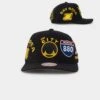 Mitchell & Ness Golden State Warriors 'Highway' Pro Crown Snapback Black -Sportswear Women Store 196294364086 mens 0010