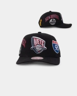 Mitchell & Ness Brooklyn Nets 'Highway' Pro Crown Snapback Black