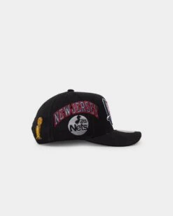 Mitchell & Ness Brooklyn Nets 'Highway' Pro Crown Snapback Black -Sportswear Women Store 196294364109 mens 0030