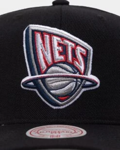 Mitchell & Ness Brooklyn Nets 'Highway' Pro Crown Snapback Black -Sportswear Women Store 196294364109 mens 0050