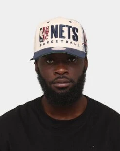 Mitchell & Ness Brooklyn Nets '90s Training Camp' Pro Crown Snapback Cream 17 Mitchell & Ness Brooklyn Nets '90s Training Camp' Pro Crown Snapback Cream -Sportswear Women Store 196294364420 mens 0100