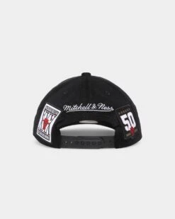 Mitchell & Ness Chicago Bulls 'Anniversary Patch' Deadstock Snapback Black -Sportswear Women Store 196294436769 default 0020
