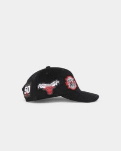 Mitchell & Ness Chicago Bulls 'Anniversary Patch' Deadstock Snapback Black -Sportswear Women Store 196294436769 default 0030
