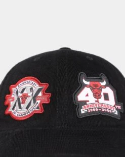 Mitchell & Ness Chicago Bulls 'Anniversary Patch' Deadstock Snapback Black -Sportswear Women Store 196294436769 default 0050