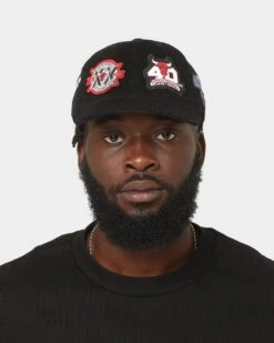 Mitchell & Ness Chicago Bulls 'Anniversary Patch' Deadstock Snapback Black -Sportswear Women Store 196294436769 mens 0100