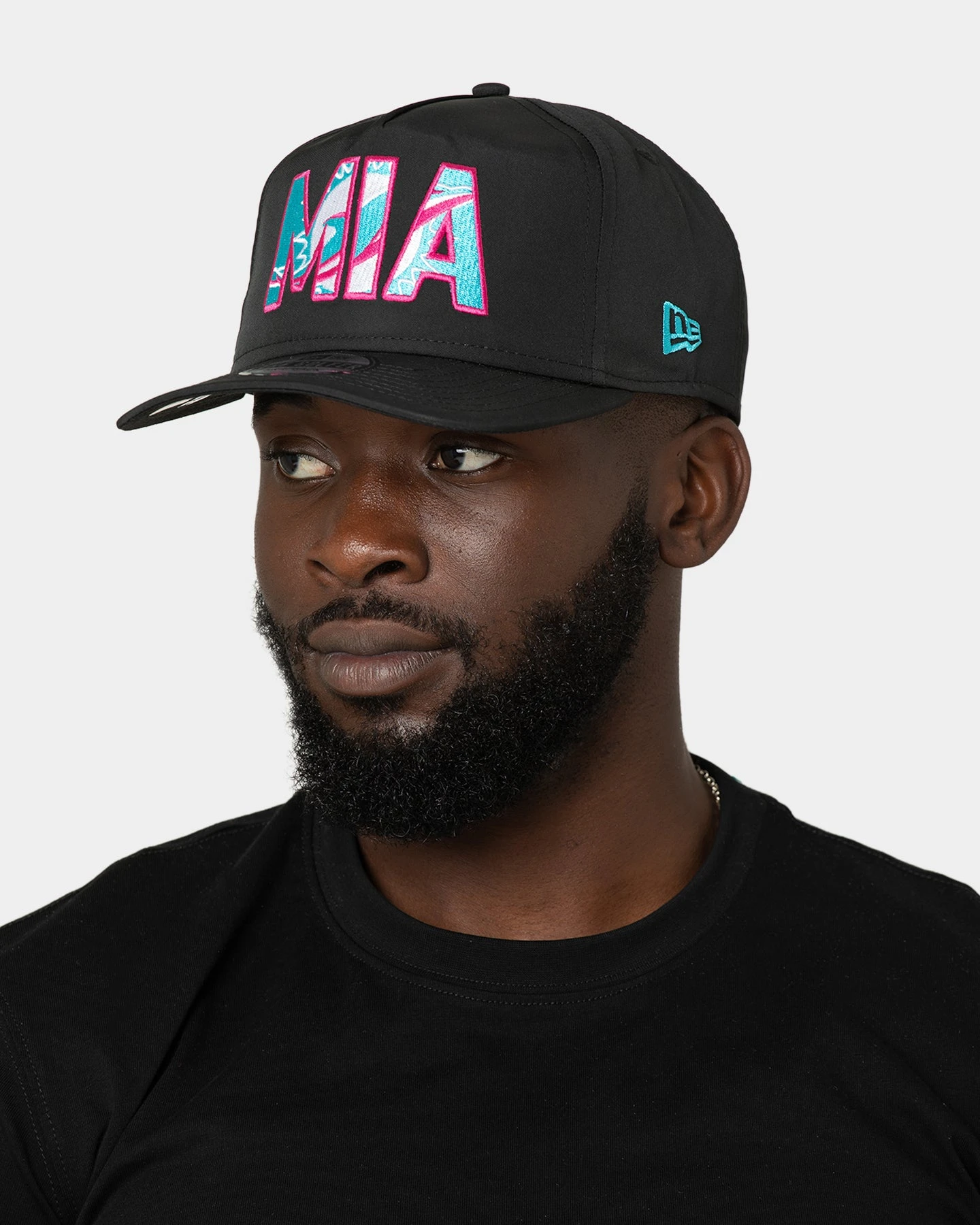 NEW ERA New York Miami Dolphins 'Neon Nights' Prolight Old Golfer Snapback Black/Neon 10 NEW ERA New York Miami Dolphins 'Neon Nights' Prolight Old Golfer Snapback Black/Neon - Image 8