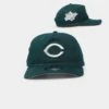 New Era Cincinnati Reds'Green & Cream' Old Golfer Snapback Dark Green 2 New Era Cincinnati Reds'Green & Cream' Old Golfer Snapback Dark Green -Sportswear Women Store 196312168917 default 0010