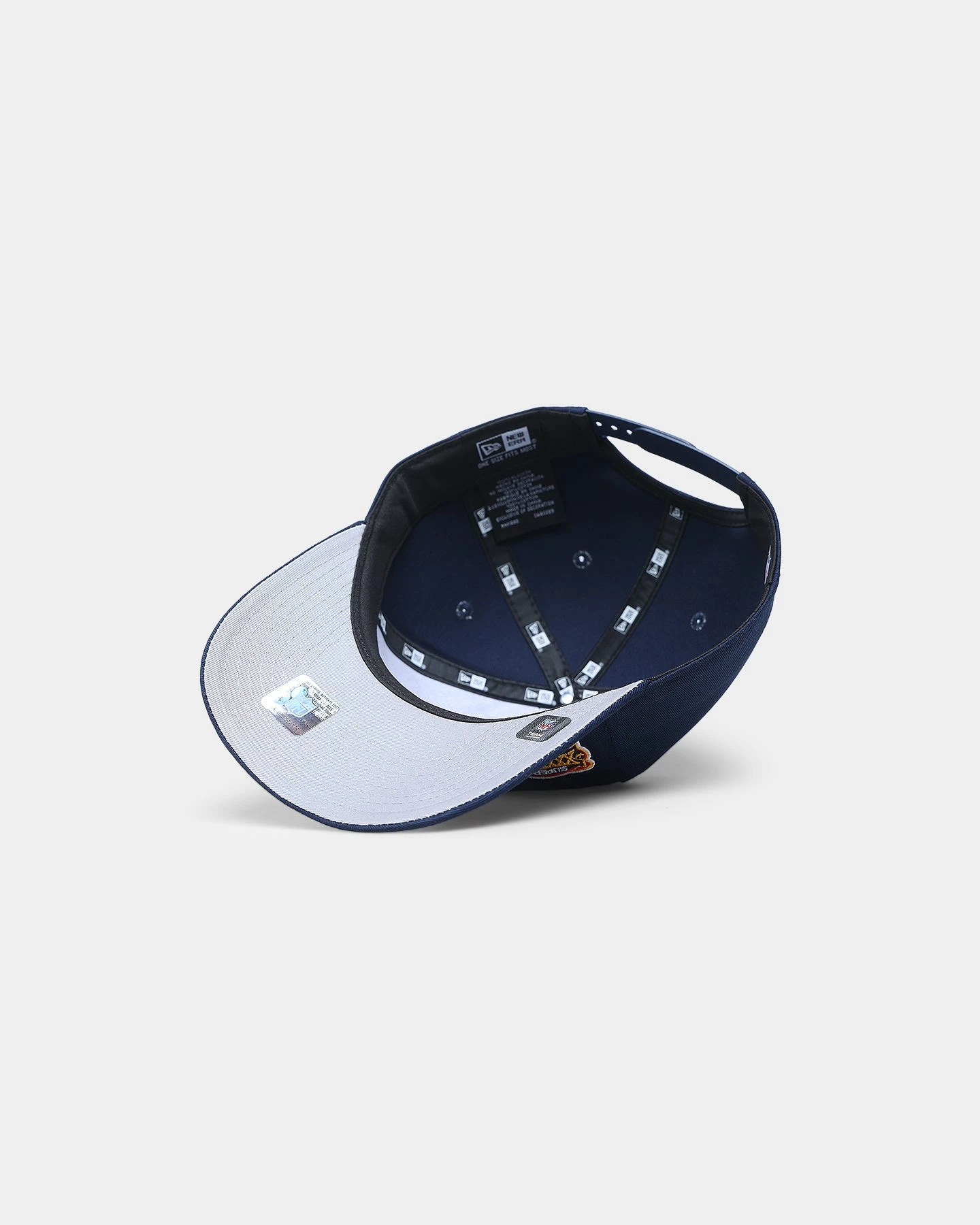 New Era New England Patriots 'Super Bowl Past Champions' Old Golfer Strapback Navy Blue 10 New Era New England Patriots 'Super Bowl Past Champions' Old Golfer Strapback Navy Blue - Image 8
