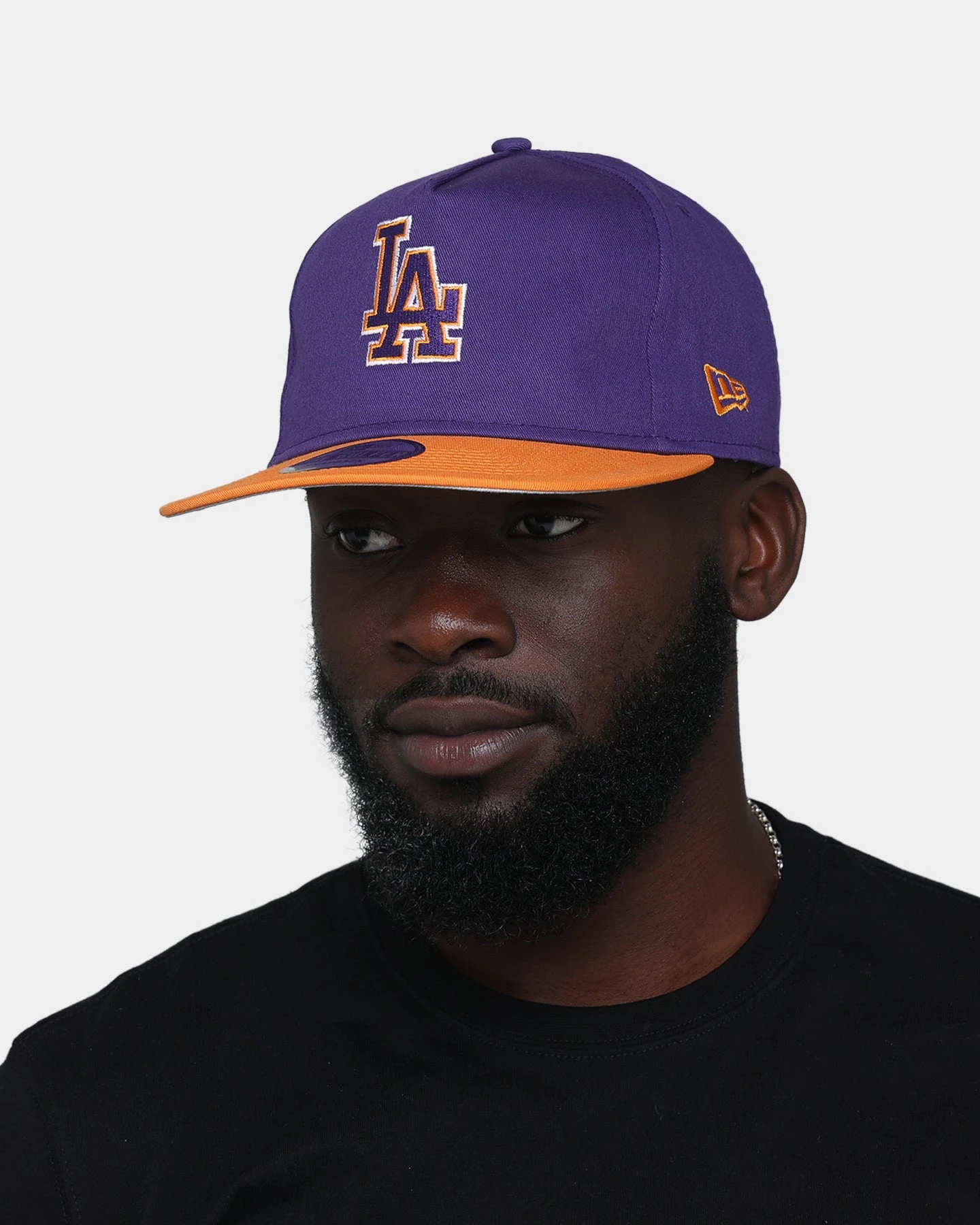 New Era Los Angeles Dodgers "Purple Valley" Old Golfer Snapback Purple/Orange 10 New Era Los Angeles Dodgers "Purple Valley" Old Golfer Snapback Purple/Orange - Image 8