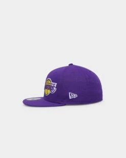 New Era Los Angeles Lakers Two Logo Original Team Colours 59FIFTY Fitted Purple -Sportswear Women Store 196313253223 default 0040