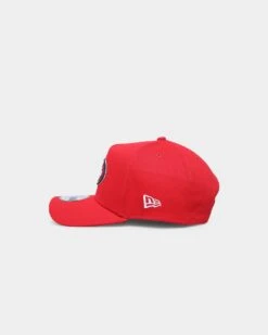 New Era San Francisco 49ers 'City Cluster' 9FORTY A-Frame Snapback Red -Sportswear Women Store 196313253346 default 0020
