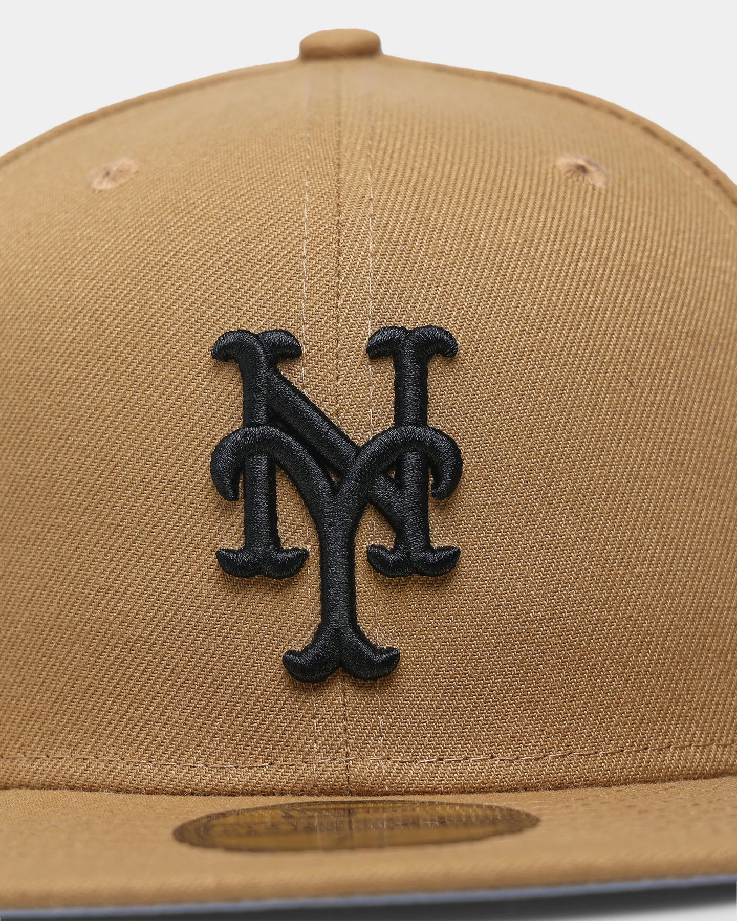 New Era New York Mets 'Wheat' 59FIFTY Fitted Wheat/Black 8 New Era New York Mets 'Wheat' 59FIFTY Fitted Wheat/Black - Image 6