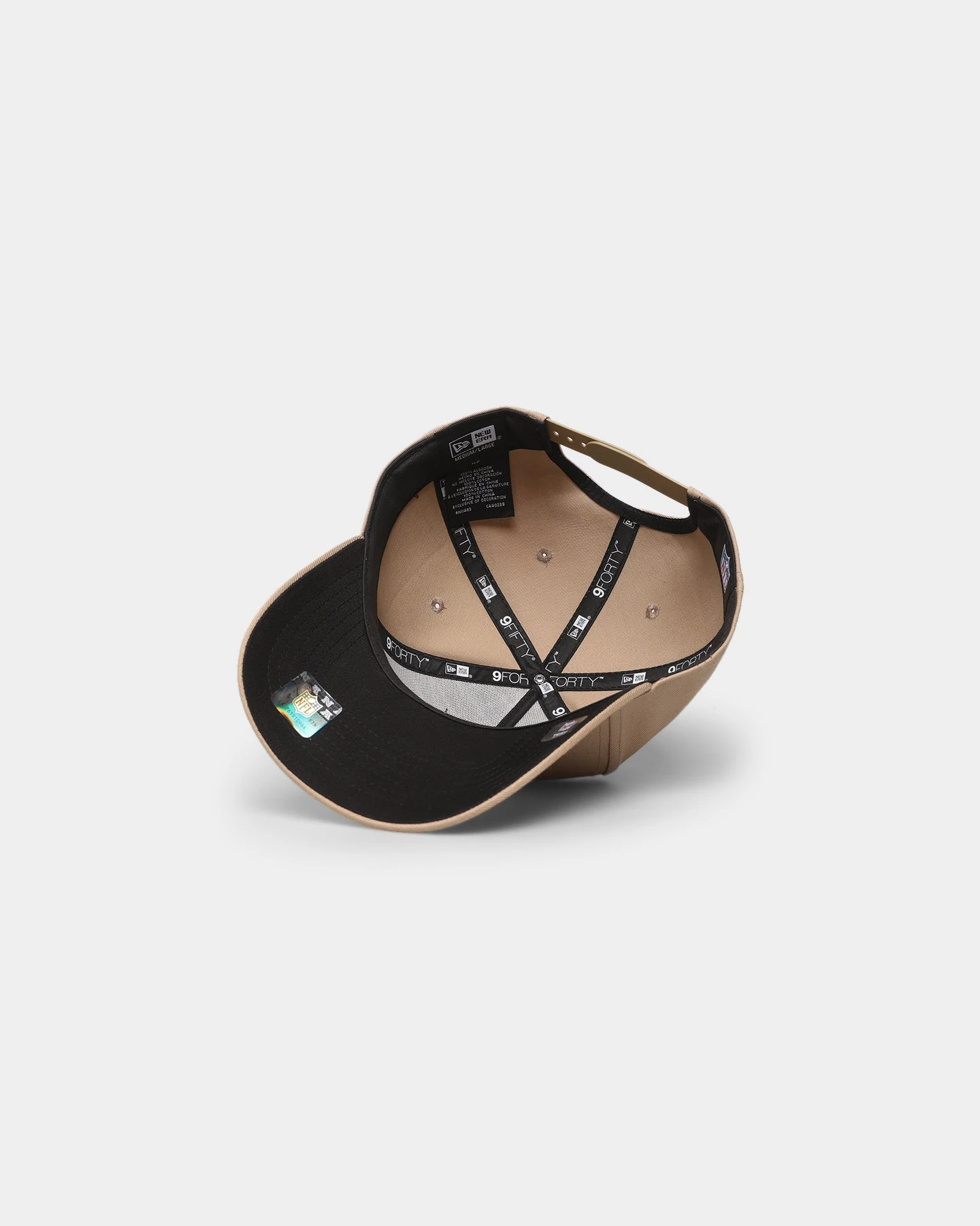 New Era Las Vegas Raiders 'Camel Black White' 9FORTY K-Frame Snapback Camel/Black 9 New Era Las Vegas Raiders 'Camel Black White' 9FORTY K-Frame Snapback Camel/Black - Image 7