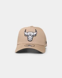 New Era Chicago Bulls 'Camel Black White' 9FORTY K-Frame Snapback Camel/Black