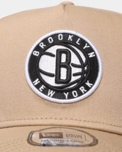 New Era Brooklyn Nets 'Camel Black White' 9FORTY K-Frame Snapback Camel/Black 15 New Era Brooklyn Nets 'Camel Black White' 9FORTY K-Frame Snapback Camel/Black -Sportswear Women Store 196313861084 default 0050