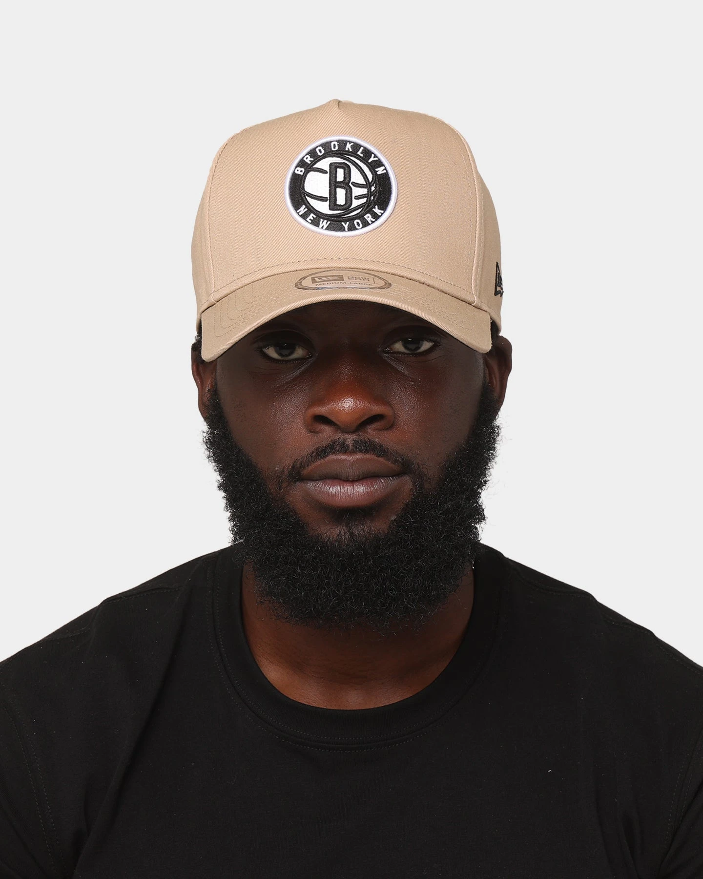New Era Brooklyn Nets 'Camel Black White' 9FORTY K-Frame Snapback Camel/Black 10 New Era Brooklyn Nets 'Camel Black White' 9FORTY K-Frame Snapback Camel/Black - Image 8