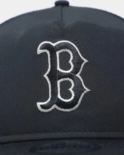 New Era Boston Red Sox 'Black Stone' Prolight Old Golfer Trucker Snapback Black/Stone -Sportswear Women Store 196313985490 default 0050