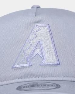 New Era Arizona Diamondbacks "Purple Smoke" Old Golfer Snapback Grey Lavender -Sportswear Women Store 196315161106 default 0050