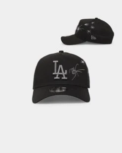 New Era Los Angeles Dodgers 'Spider Crown' 9FORTY A-Frame Snapback Black