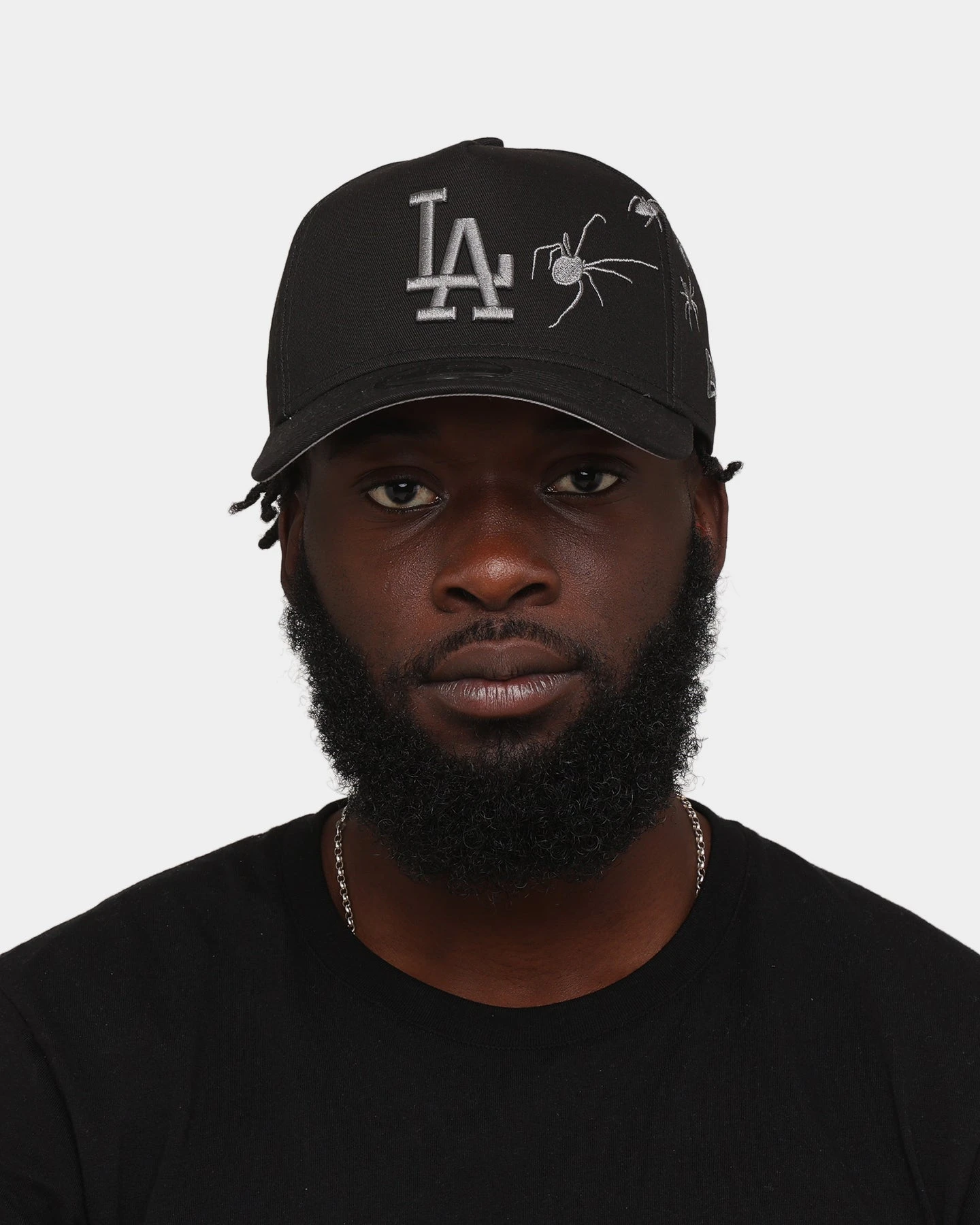 New Era Los Angeles Dodgers 'Spider Crown' 9FORTY A-Frame Snapback Black 10 New Era Los Angeles Dodgers 'Spider Crown' 9FORTY A-Frame Snapback Black - Image 8