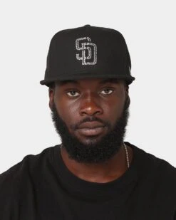 New Era San Diego Padres 'Rhinestone' 59FIFTY Fitted Rhinestone 17 New Era San Diego Padres 'Rhinestone' 59FIFTY Fitted Rhinestone -Sportswear Women Store 196315937589 mens 0100