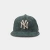 New Era New York Yankees 'Forest Suede & Camel' 59FIFTY Fitted Dark Green -Sportswear Women Store 196315938982 default 0010
