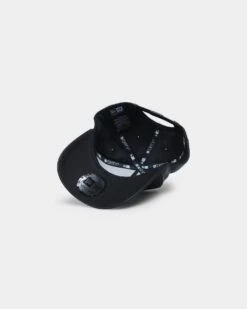 New Era Oakland Athletics "Black Tan PU Leather" 9FORTY K-Frame Snapback Black/Tan -Sportswear Women Store 196499882248 default 0060