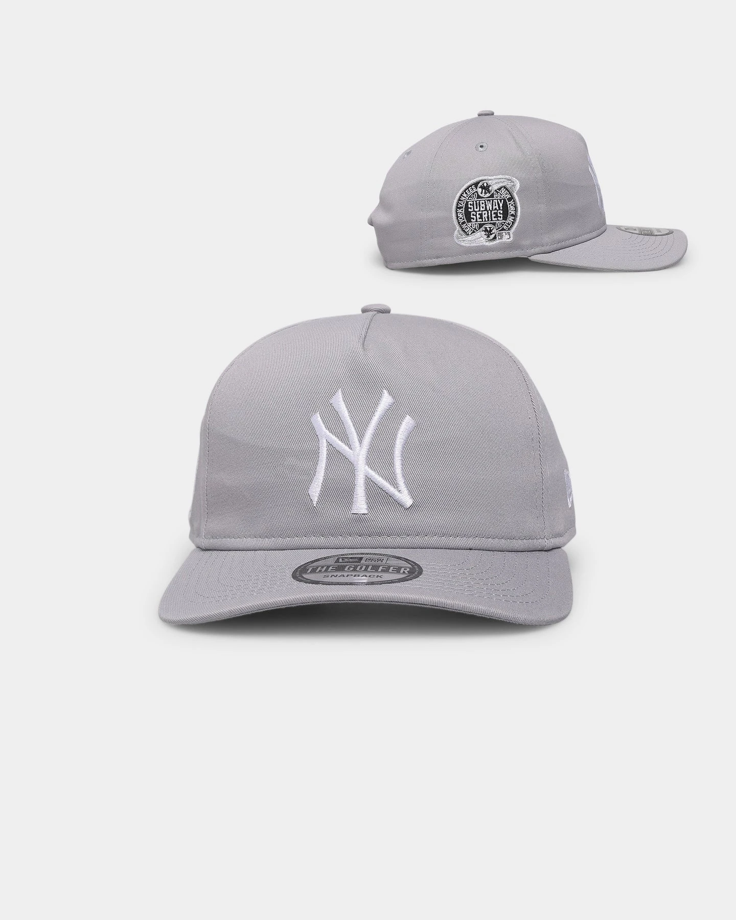 New Era New York Yankees 'Koala Grey' Old Golfer Snapback Grey/White 3 New Era New York Yankees 'Koala Grey' Old Golfer Snapback Grey/White