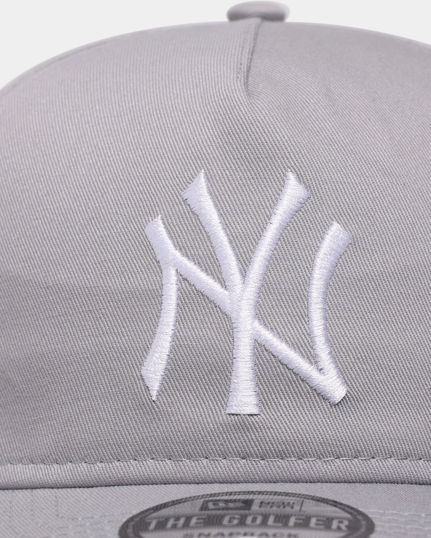 New Era New York Yankees 'Koala Grey' Old Golfer Snapback Grey/White 8 New Era New York Yankees 'Koala Grey' Old Golfer Snapback Grey/White - Image 6