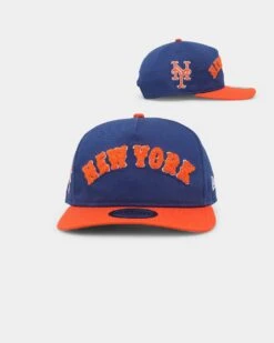 New Era New York Mets 'Chenille' Golfer Snapback Light Royal