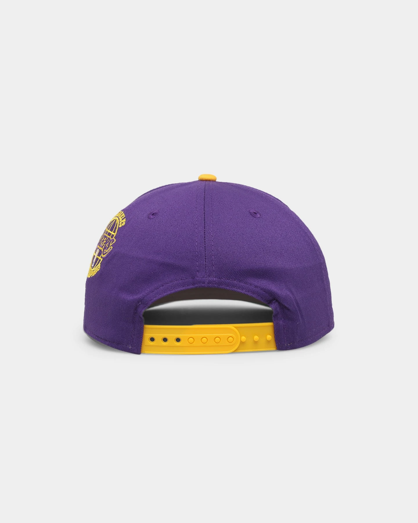 New Era Los Angeles Lakers 'Chenille' Golfer Snapback Purple 4 New Era Los Angeles Lakers 'Chenille' Golfer Snapback Purple - Image 2