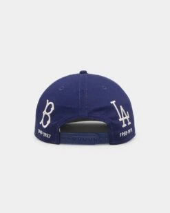 New Era Los Angeles Dodgers 'Logo Evolution' Golfer Snapback Golfer Collection Dark Royal -Sportswear Women Store 196500152209 default 0020