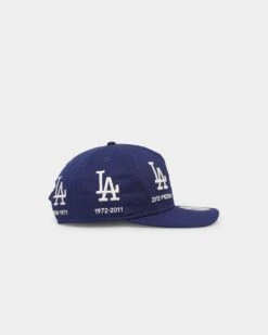 New Era Los Angeles Dodgers 'Logo Evolution' Golfer Snapback Golfer Collection Dark Royal -Sportswear Women Store 196500152209 default 0030
