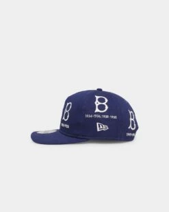 New Era Los Angeles Dodgers 'Logo Evolution' Golfer Snapback Golfer Collection Dark Royal -Sportswear Women Store 196500152209 default 0040