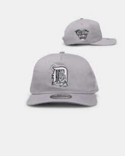 New Era Detroit Tigers 'Koala Grey' Old Golfer Snapback Grey/White