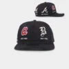 New Era Atlanta Braves 'Logo Evolution' Golfer Snapback Golfer Collection Navy -Sportswear Women Store 196500152643 default 0010