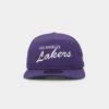 New Era Los Angeles Lakers 'OTC Chrome Prolight' Golfer Snapback Purple -Sportswear Women Store 196500152902 default 0010