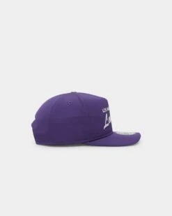 New Era Los Angeles Lakers 'OTC Chrome Prolight' Golfer Snapback Purple -Sportswear Women Store 196500152902 default 0030