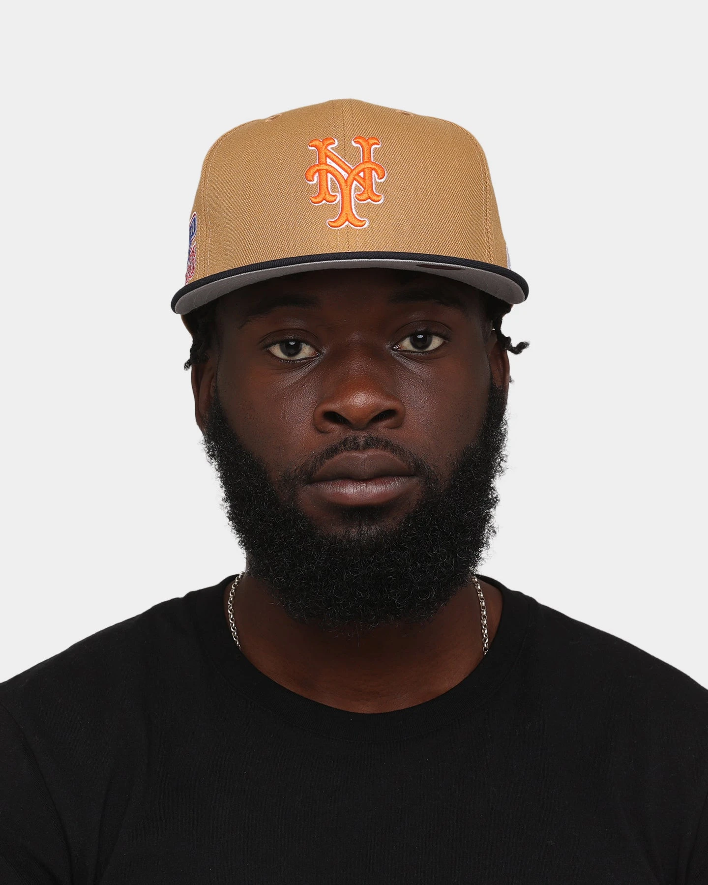 New Era New York Mets 'Midnight Harvest 2-Tone' 59FIFTY Fitted Wheat/Navy 10 New Era New York Mets 'Midnight Harvest 2-Tone' 59FIFTY Fitted Wheat/Navy - Image 8