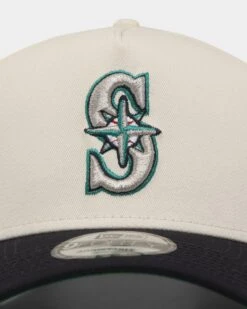 New Era Seattle Mariners 'All Star Game' 9FORTY A-Frame Snapback Chrome White/Original Team Colours -Sportswear Women Store 196500963874 default 0050