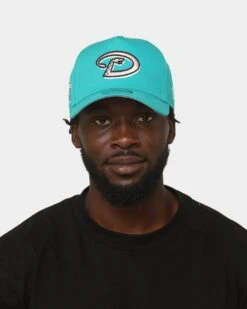New Era Arizona Diamondbacks 'Teal Pink' 9FORTY A-Frame Snapback Teal/Pink 13 New Era Arizona Diamondbacks 'Teal Pink' 9FORTY A-Frame Snapback Teal/Pink -Sportswear Women Store 196501004675 mens 0012