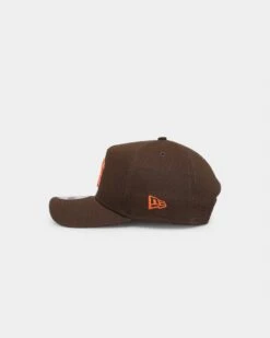 New Era New York Yankees 'Walnut Orange' 9FORTY A-Frame Snapback Brown/Orange -Sportswear Women Store 196501050160 default 0040
